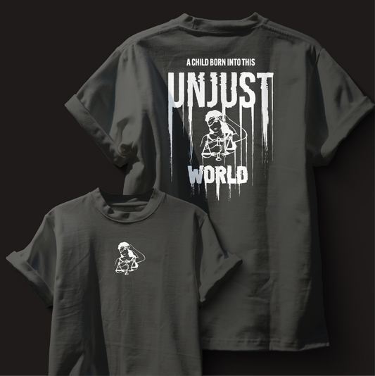 Embroidered Unjust Tee